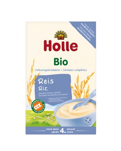 HOLLE ΠΑΙΔΙΚΗ ΚΡΕΜΑ ΑΠΟ ΡΥΖΙ ΑΠΟ 4 ΜΗΝΩΝ 250G
