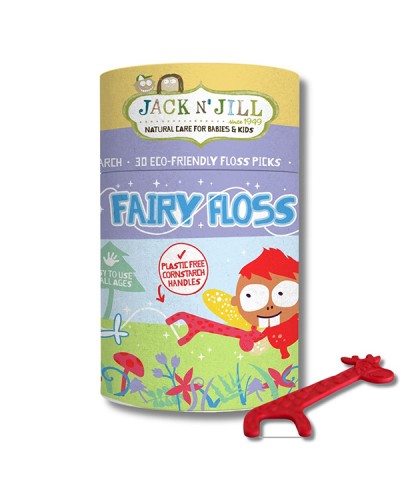 JACK N' JILL FAIRY FLOSS ΜΕΣΟΔΟΝΤΙΑ ΓΙΑ ΠΑΙΔΙΑ 30τμχ
