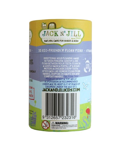 JACK N' JILL FAIRY FLOSS ΜΕΣΟΔΟΝΤΙΑ ΓΙΑ ΠΑΙΔΙΑ 30τμχ