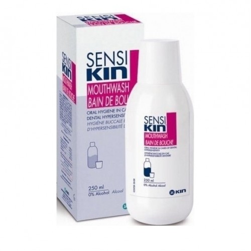 KIN SensiKin Mouthwash Στοματικό Διάλυμα για τα Ευαίσθητα Δόντια, 250 ml