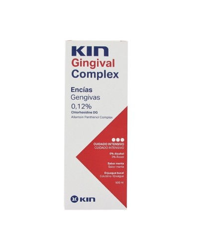 Kin Gingival Complex Mouthwash Στοματικό Διάλυμα για Eυαίσθητα Oύλα με Xλωρεξιδίνη 0,12% 250ml