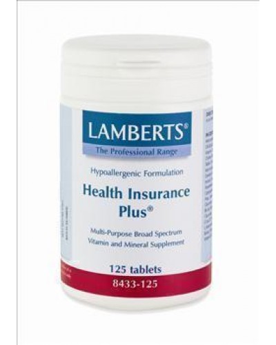 LAMBERTS HEALTH INSURANCE PLUS 125TAB