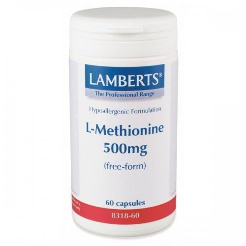 LAMBERTS L METHIONINE 500MG 60CAP