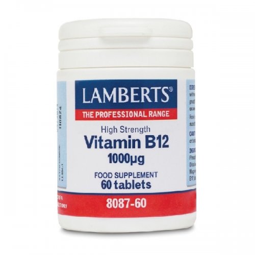 LAMBERTS VITAMIN B12 1000mg 60 tablets