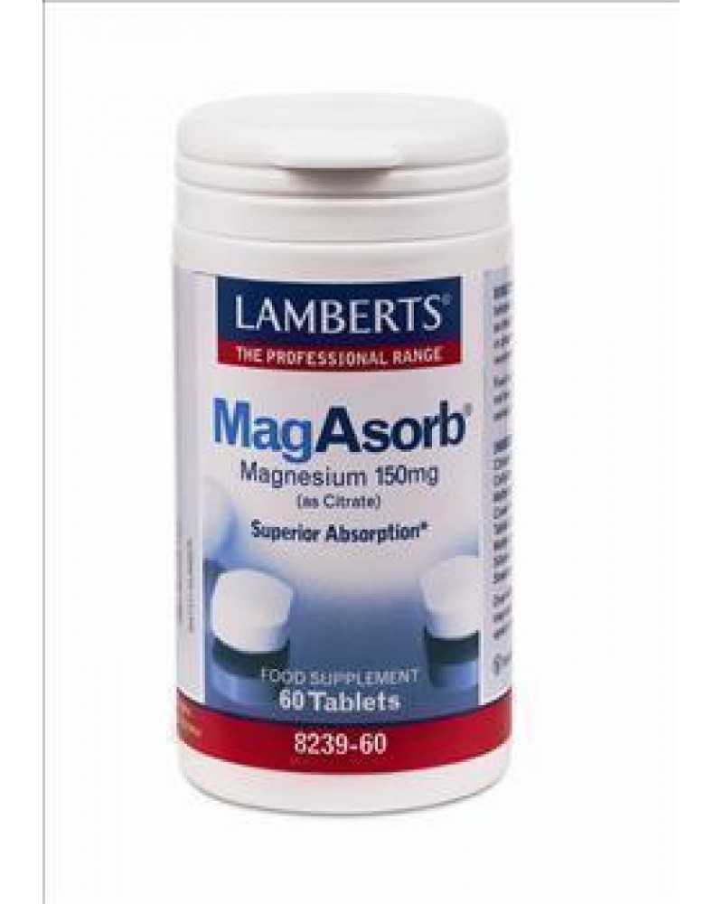 LAMBERTS MAGASORB 150mg 60 TABS LAMBERTS MAGASORB 150mg 60 TABS