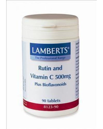 LAMBERTS RUTIN & VIT C 500 & BIOFLAVONOIDS 90 CAPS