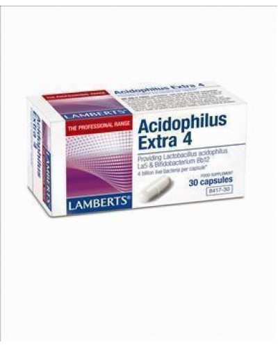 LAMBERTS ACIDOPHILUS EXTRA 4 60CAP