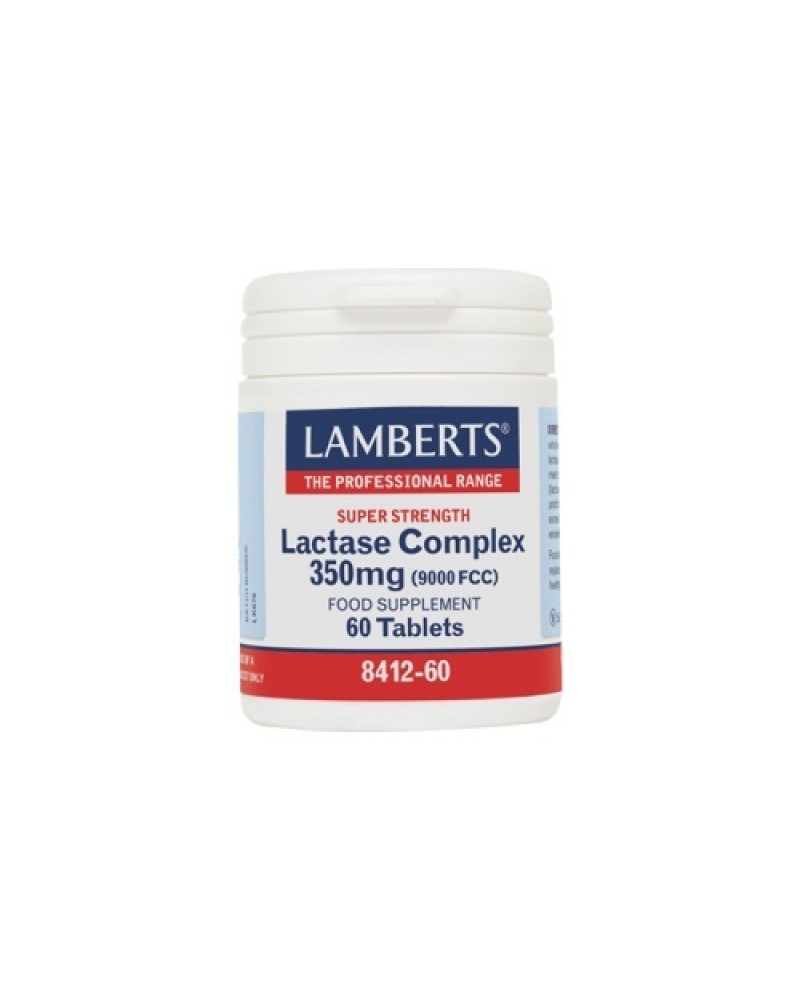 LAMBERTS LACTASE COMPLEX 350MG 60TABS LAMBERTS LACTASE COMPLEX 350MG 60TABS