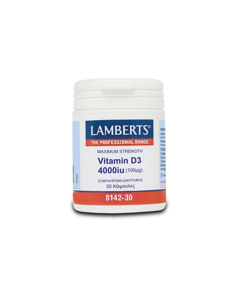LAMBERTS VITAMIN D 4000IU 30 CAPS LAMBERTS VITAMIN D 4000IU 30 CAPS