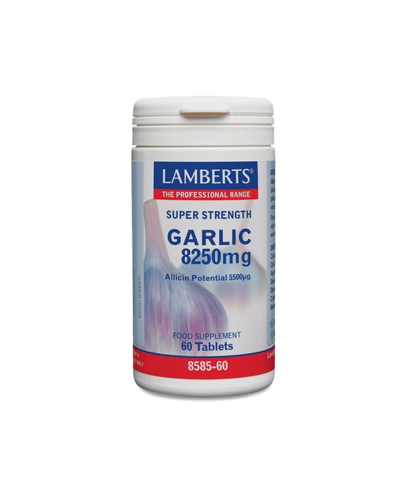 LAMBERTS GARLIC 8250MG 60TABS LAMBERTS GARLIC 8250MG 60TABS