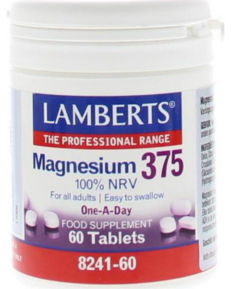 LAMBERTS MAGNESIUM 375 60TABS LAMBERTS MAGNESIUM 375 60TABS