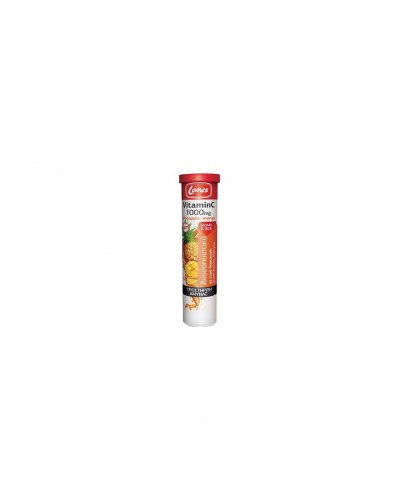 LANES EFF VIT C 1000MG PINEAPPLE-MANGO 20TABS