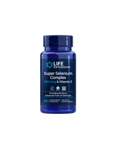 LIFE EXTENSION SUPER SELENIUM COMPLEX 200mg 100VEG.CAPS