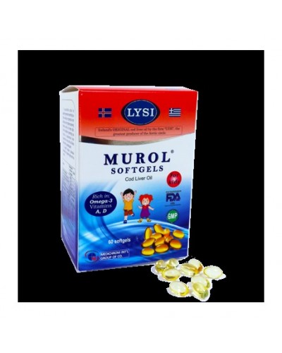 MUROL OMEGA 3 KIDS 60SOFTGELS