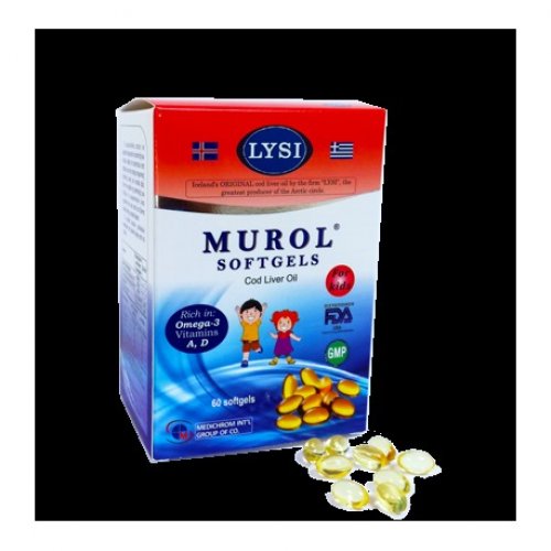 MUROL OMEGA 3 KIDS 60SOFTGELS