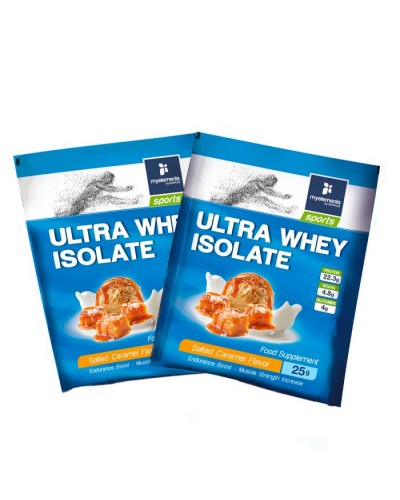MY ELEMENTS SPORTS ULTRA WHEY ISOLATE Caramel 25G X 12 TMX