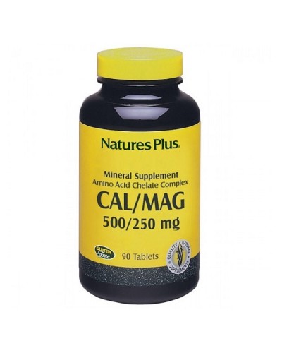 NATURES PLUS CAL/MAG 500/250mg 90 TABS