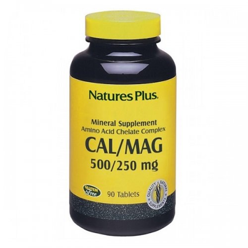 NATURES PLUS CAL/MAG 500/250mg 90 TABS