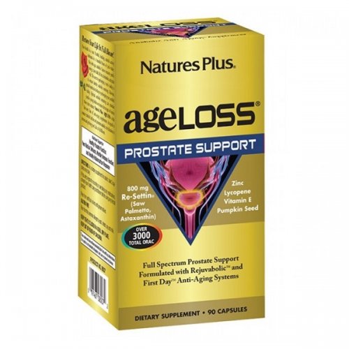 NATURES PLUS AGELOSS PROSTATE SUPPORT 90 CAPS