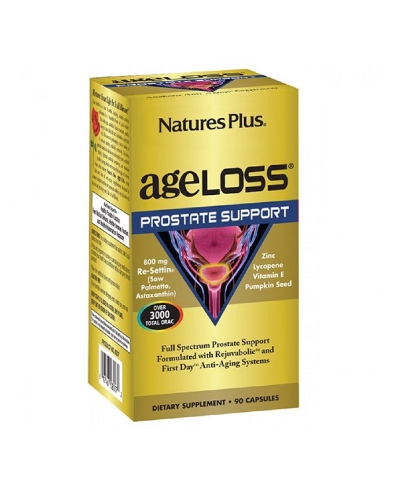 NATURES PLUS AGELOSS PROSTATE SUPPORT 90 CAPS