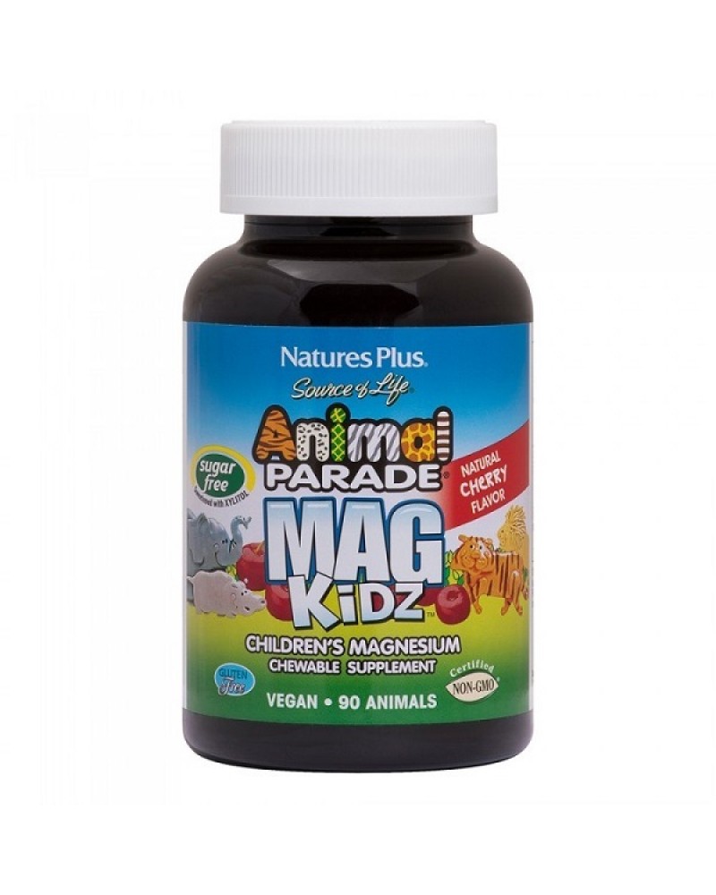 NATURES PLUS ANIMAL PARADE MAG KIDZ 200MG 90TABS NATURES PLUS ANIMAL PARADE MAG KIDZ 200MG 90TABS