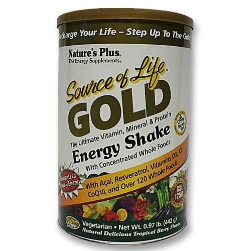 NATURES PLUS SOURCE OF LIFE GOLD SHAKE 442 gr
