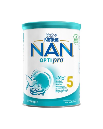 NESTLE Nan Optipro 5 Γάλα 3ης Βρεφικής Ηλικίας +3 Ετών σε Σκόνη 400gr