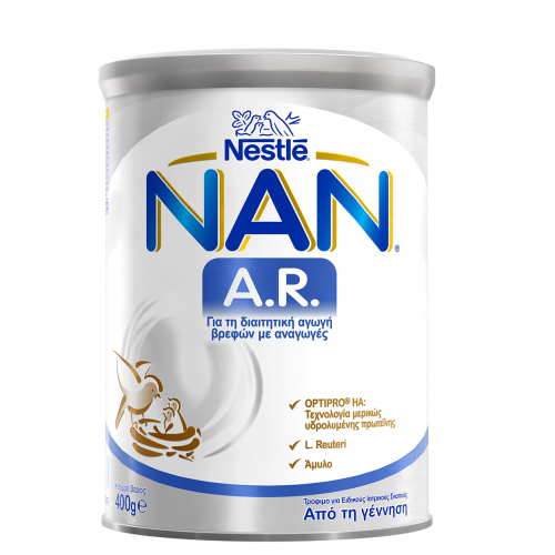 Nestle Nestle Nan AR Αντιαναγωγικό Γάλα σε Σκόνη από τη Γέννηση 400gr