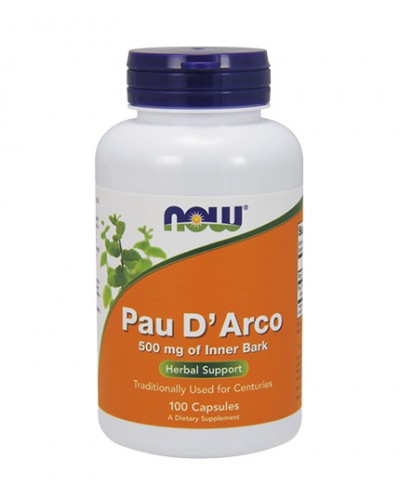 NOW PAU D ARCO 500 MG 100 CAPS