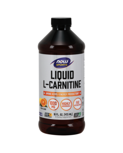 NOW SPORTS L-CARNITINE LIQUID 1000 MG, 473 ML