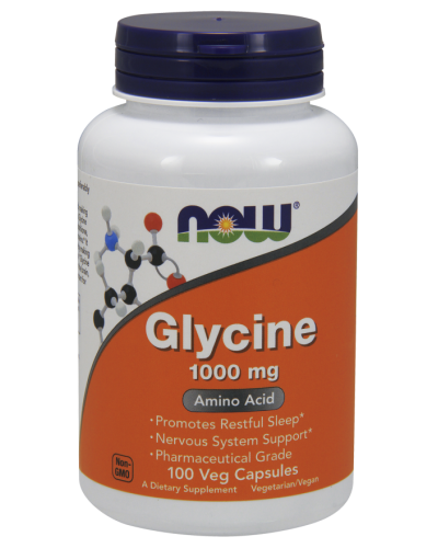 NOW GLYCINE 1000 MG - 100 CAPS