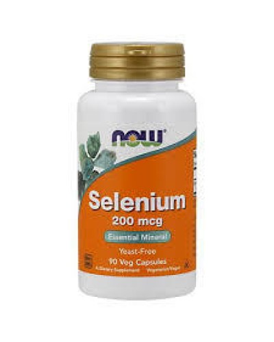 NOW SELENIUM 200 MCG - VEGETARIAN 90 CAPS