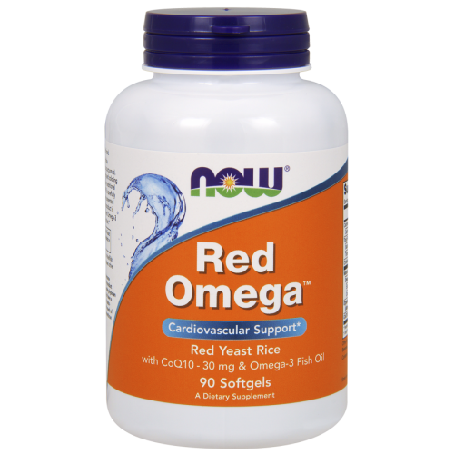 NOW RED OMEGA (RED YEAST RICE)  90 SOFTGELS