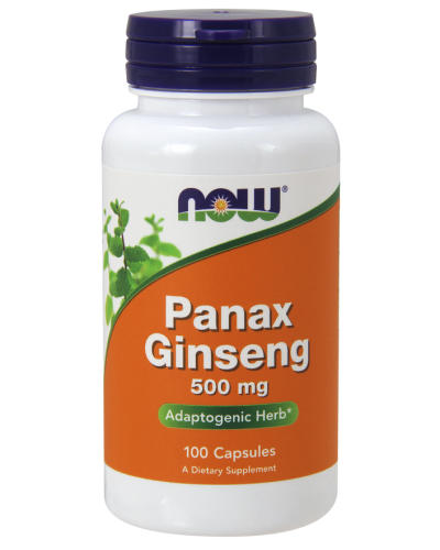 NOW PANAX GINSENG 500 MG 100 CAPS