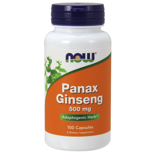 NOW PANAX GINSENG 500 MG 100 CAPS