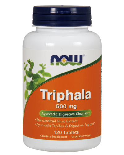 NOW TRIPHALA 500 MG 120 TABS