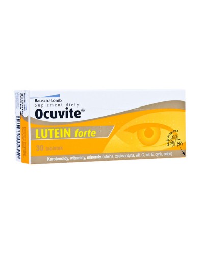 BAUSCH LOMB OCUVITE LUTEIN FORTE 30TABS