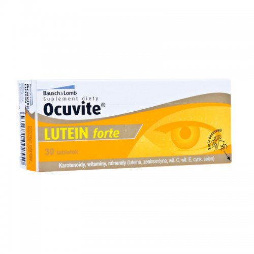 BAUSCH LOMB OCUVITE LUTEIN FORTE 30TABS