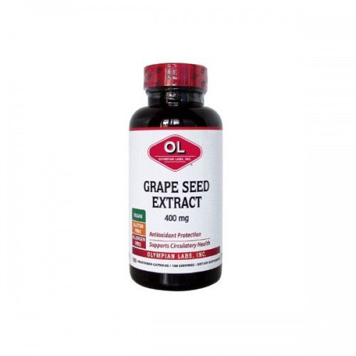 OLYMPIAN LABS GRAPE SEED EXTRACT 400mg 100CAPS