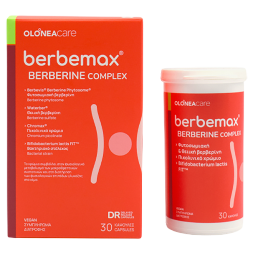 OLONEA BERBEMAX BERBERINE COMPLEX 30CAPS OLONEA BERBEMAX BERBERINE COMPLEX 30CAPS
