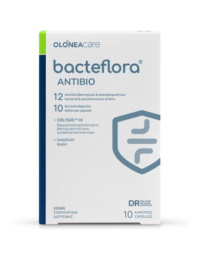 OLONEA BACTEFLORA ANTIBIO 10 ΚΑΨΟΥΛΕΣ