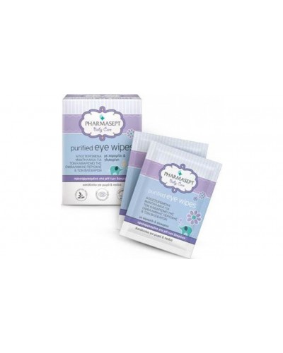 PHARMASEPT PURIFIED EYE WIPES 10TMX