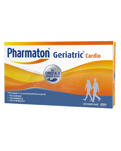 PHARMATON GERIATRIC CARDIO 250MG 30caps