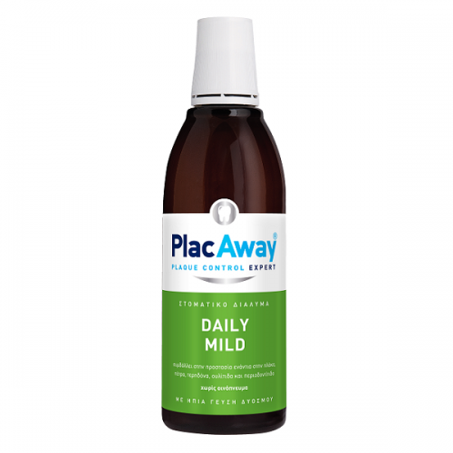 PLAC AWAY DAILY MILD ΣΤΟΜATIKO ΔΙΑΛΥΜΑ 500ML