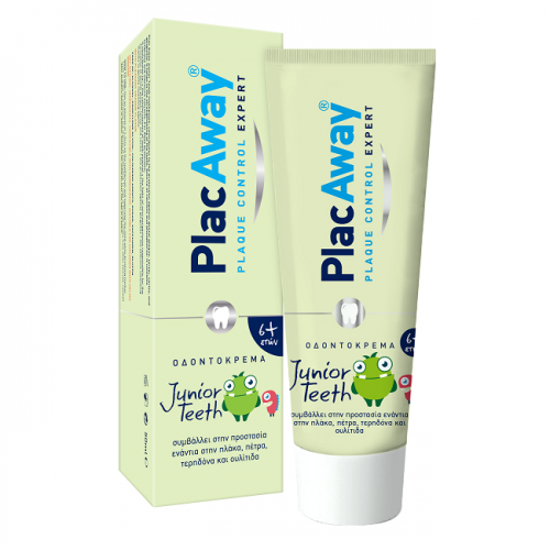 PLAC AWAY TOOTHPASTE JUNIOR TEETH (6  ΕΤΩΝ) 50ML