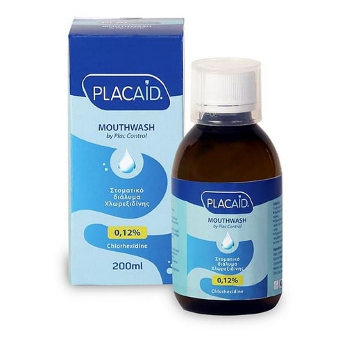 PLAC CONTROL PLAC AID ΣΤΟΜΑΤΙΚΟ ΔΙΑΛΥΜΑ ΧΛΩΡΕΞΙΔΙΝΗΣ 0,20% 200ML