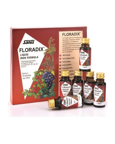 FLORADIX LIQUID IRON FORMULA 10X20ML