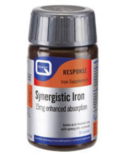 QUEST SYNERGISTIC IRON 15MG 30TAB
