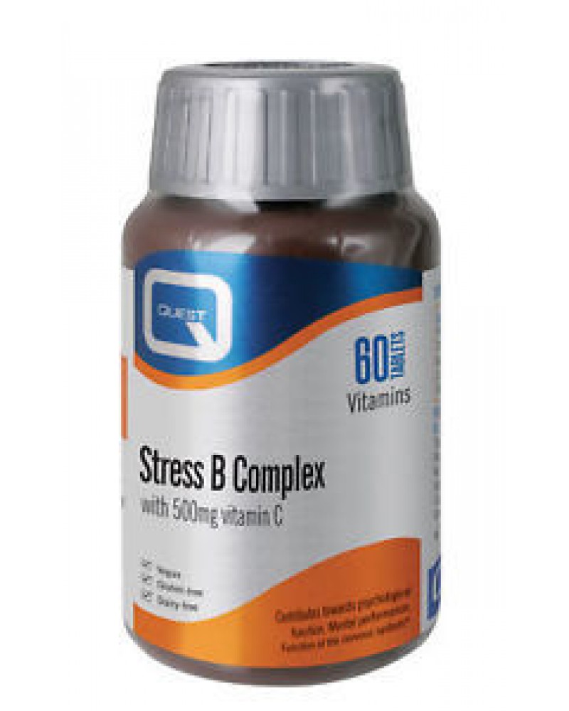 QUEST STRESS B COMPLEX 500MG C 60 TABS