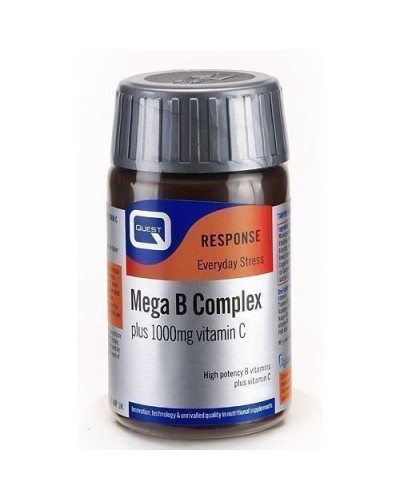 Mega B Complex Plus 1000mg vitamin C 60 tabl